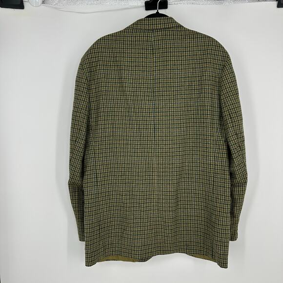 Vintage Banana Republic Mens L Lambswool Jacket Safari Collection Blazer USA - Picture 3 of 15